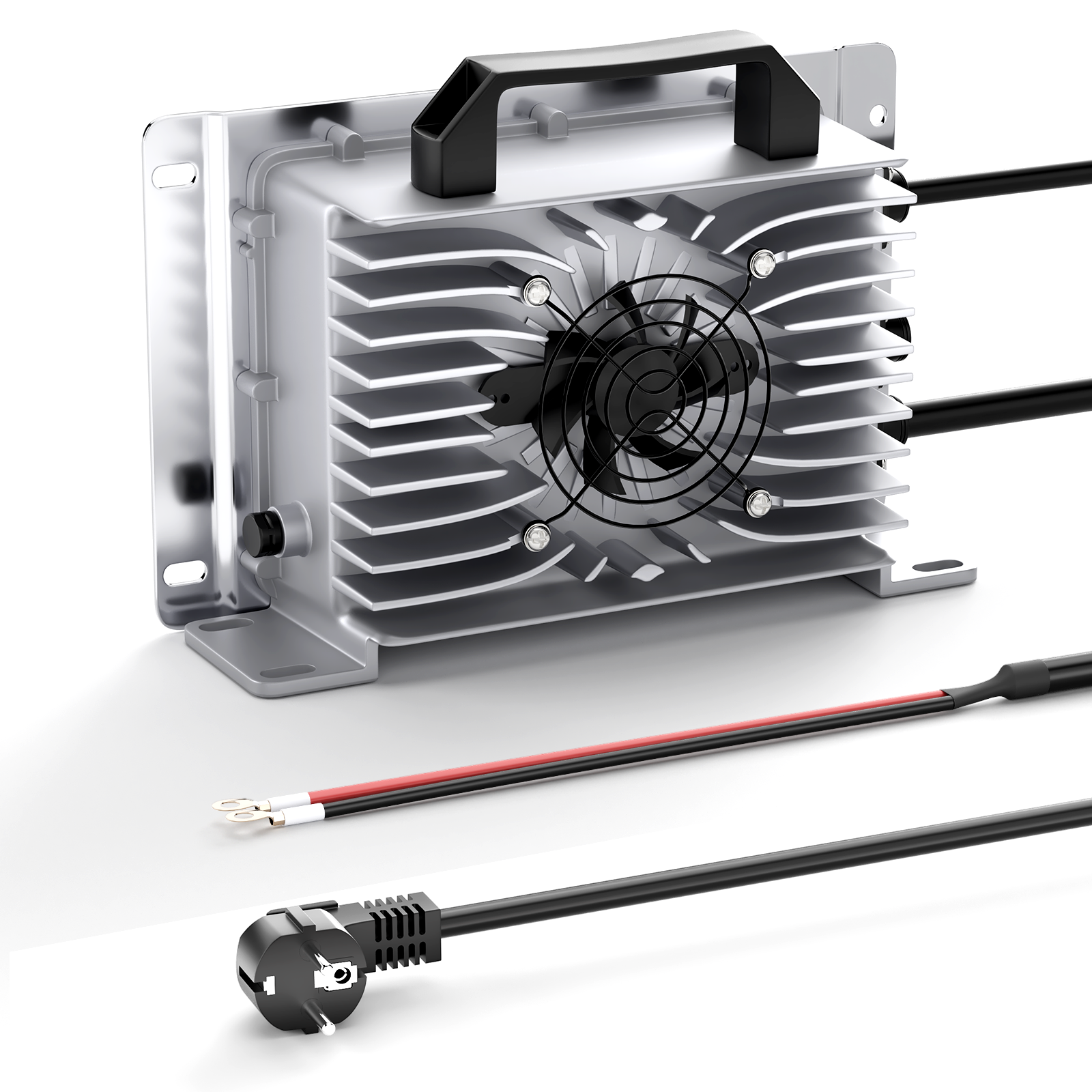 Suraziki 48 V 30 A Blei-Säure-Batterieladegerät, IP65 wasserdicht, Schnellladegerät für AGM-Gel-Blei-Säure-Batterie, Golfwagen-Batterie