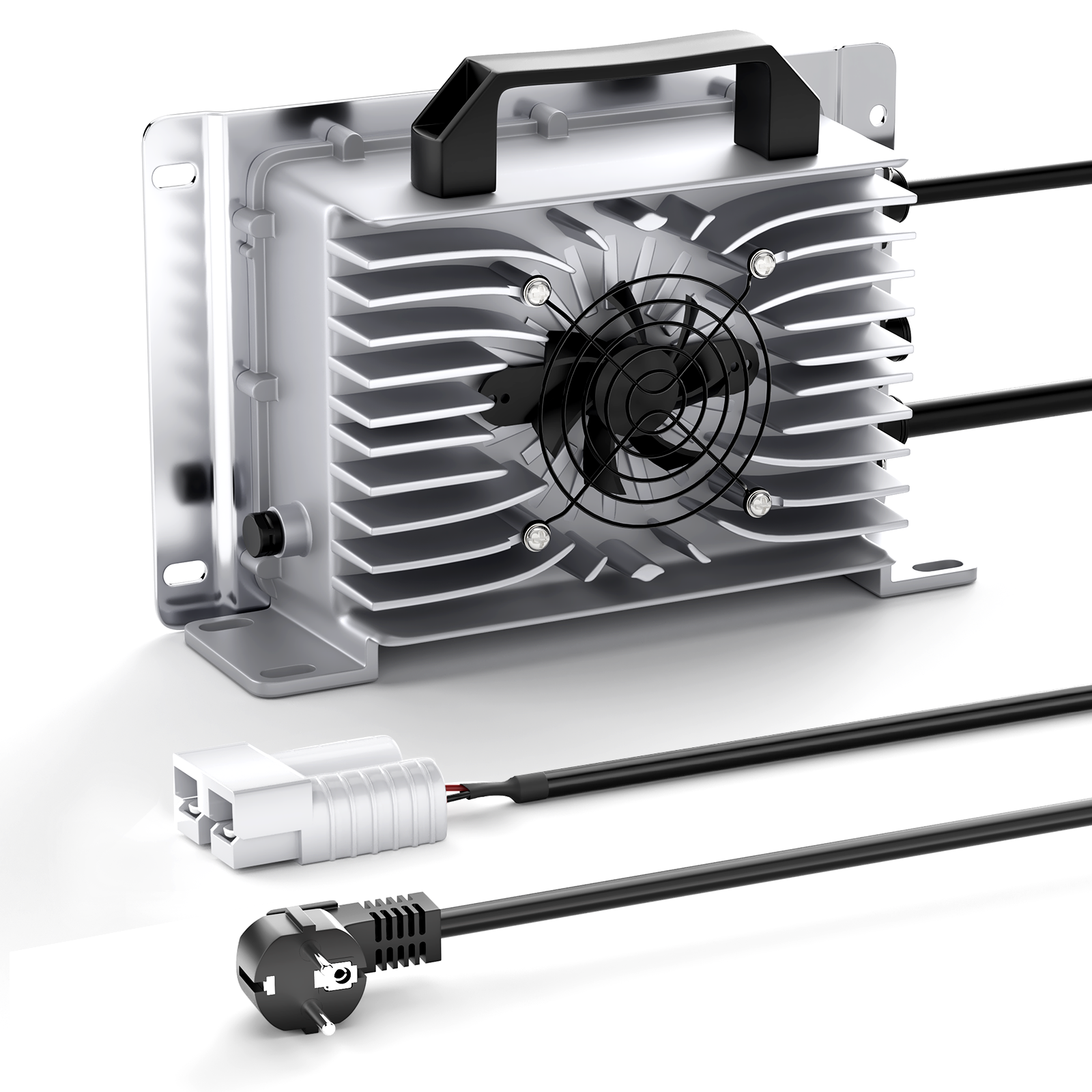 Suraziki 100,8V 20A Lithium-Batterieladegerät für 88,8V 90V 24S Batterie, IP65 wasserdichtes Ladegerät für Elektrofahrzeuge, E-Bikes und Roller
